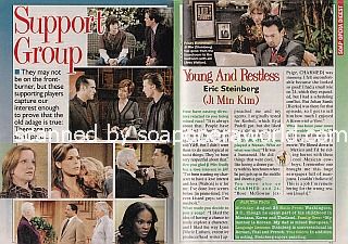 Support Group - interviews with supporting actors on soaps
