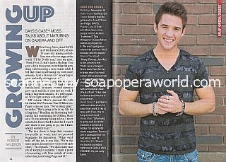Interview with Casey Moss (JJ Deveraux on Days Of Our Lives)