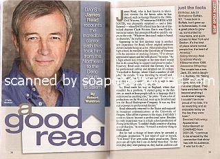 Interview with James Read (Clyde Weston on Days Of Our Lives)