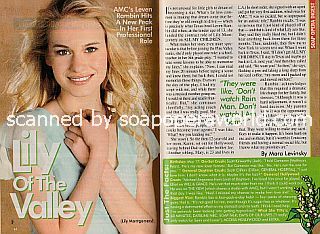 Interview with Leven Rambin (Lily on the ABC soap opera, All My Children)