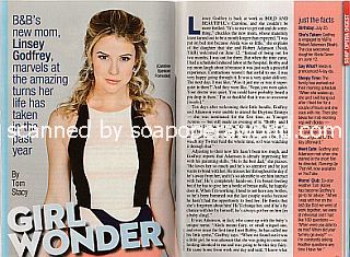 Interview with Linsey Godfrey (Caroline on Bold and 
Beautiful)