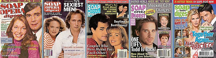 Back Issues of Soap Opera Digest magazine from 1976 thru 2022