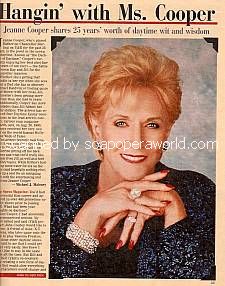 Interview with Jeanne Cooper (Kay, Y&R)