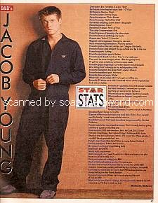 Star Stats with Jacob Young (Rick, B&B)
