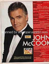 Star Stats with John McCook of The Bold & The Beautiful