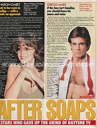 Life After Soaps with Sharon Gabet & Gregg Marx