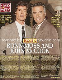 Stars Of The Week:  Ronn Moss & John McCook (Ridge and Eric on The Bold & The Beautiful)