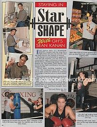 Staying In Shape with Sean Kanan of General Hospital