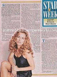 Star Of The Week: Eileen Davidson of Days Of Our Lives