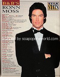 Star Stats with Ronn Moss of The Bold & The Beautiful