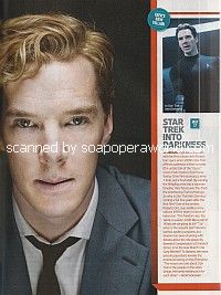 Interview with actor Benedict Cumberbatch (Sherlock, Star Trek Into Darkness)