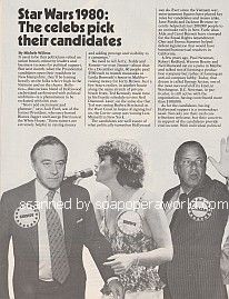 Star Wars 1980: Celebs Pick Their Candidates