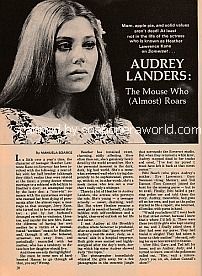 Interview with Audrey Landers (Heather Lawrence Kane on Somerset)