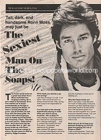 Interview with Ronn Moss of The Bold & The Beautiful