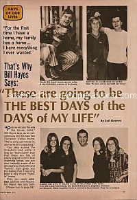 Interview with Bill Hayes of Days Of Our Lives