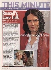 Interview with actor, Russell Brand