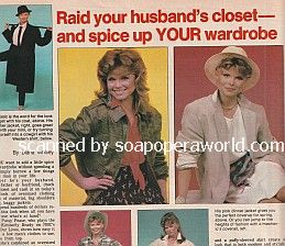 Raid Your Husband's Closet with Patsy Pease (Kimberly on Days Of Our Lives)