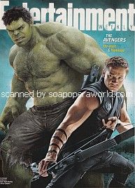 Avengers Cover featuring Hawkeye & The Hulk