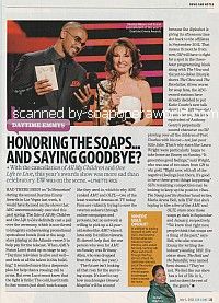 Honoring The Soaps