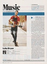 Music Review for country star, Luke Bryan