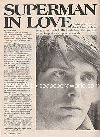 Interview with actor Christopher Reeve