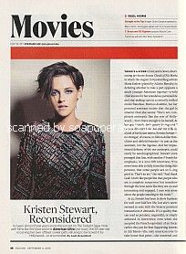 Interview with actress Kristen Stewart
