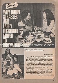 Why Robin Strasser and Larry Luckinbill Moved To Hollywood