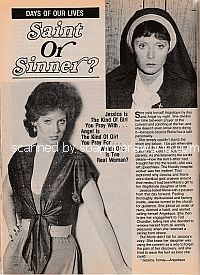 Saint or Sinner on Days Of Our Lives with Jean Bruce Scott (Jessica/Angel on DAYS)