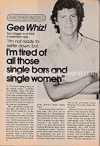 Interview with Tom Wiggin (Gil Fenton on the NBC soap opera, Another World)