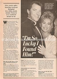 Interview with Genie Francis (Diana Colville on Days Of Our Lives)