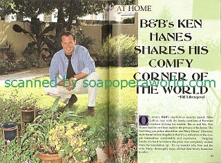 Interview At Home with Ken Hanes (Mike Guthrie on the soap opera, The Bold & The Beautiful)