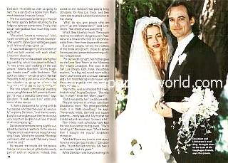 Cover Story featuring real-life couple, Jon Lindstrom & Eileen Davidson)