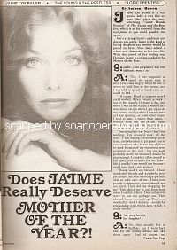 Interview with Jaime Lyn Bauer (Lorie Prentiss on The Young & The Restless)