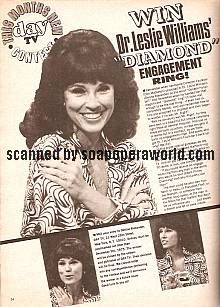 Denise Alexander played the role of Leslie Williams on GH