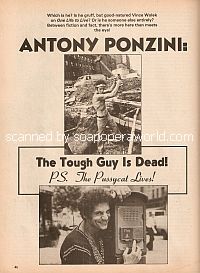 Interview with Antony Ponzini (Vince Wolek on One Life To Live)
