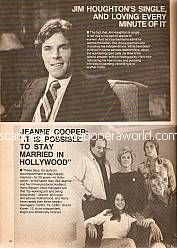 Jim Houghton and Jeanne Cooper of The Young and The Restless