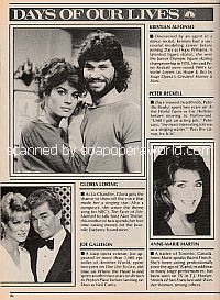 Who's Who In Daytime featuring Days Of Our Lives