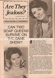 Are They Jealous? with Susan Seaforth Hayes & Deidre Hall (Julie and Marlena on Days Of Our Lives)