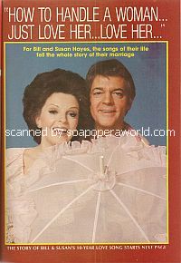 Bill Hayes & Susan Seaforth Hayes (Doug & Julie on Days Of Our Lives)