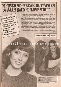 Interview with Jean Bruce Scott (Jessica on Days Of Our Lives)