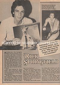 Interview with Rick Springfield (Dr. Noah Drake on General Hospital)