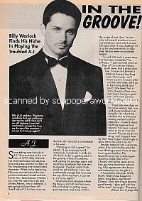 Interview with Billy Warlock (A.J. Quartermaine on General Hospital)