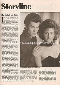 Guiding Light Storyine featuring Rick Hearst & Sherry Stringfield (Alan-Michael and Blake on Guiding Light)