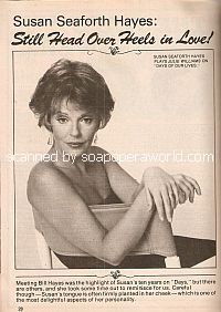 Interview with Susan Seaforth Hayes (Julie Williams on Days Of Our Lives)