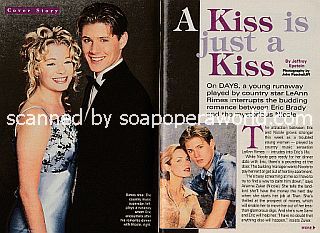 Days Of Our Lives Cover Story with Leann Rimes and Jensen Ackles