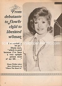 Interview with Diana Walker (Mary Hathaway on soap opera, Where The Heart Is)
