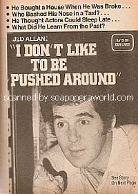 Interview with Jed Allan (Don Craig on the NBC soap opera, Days Of Our Lives)