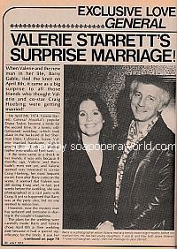 Valerie Starrett's Surprise Marriage
