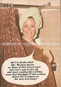 Interview with Deidre Hall (Dr. Marlena Evans on Days Of Our Lives)
