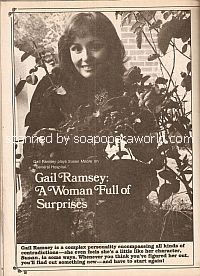 Interview with Gail Ramsey (Susan Moore on General Hospital)